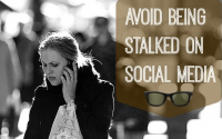 avoid stalkers on social media